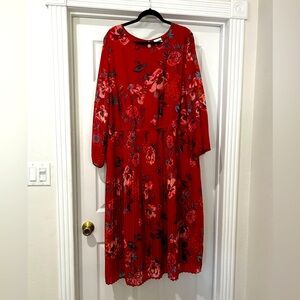 Ava & Viv 2x Red dress